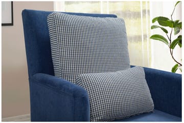 Biforco Dagbädd med Rygg - Blå/Natur - Möbler - Soffa - Dagbädd