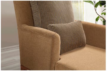 Biforco Dagbädd med Rygg - Gul/Natur - Möbler - Soffa - Dagbädd