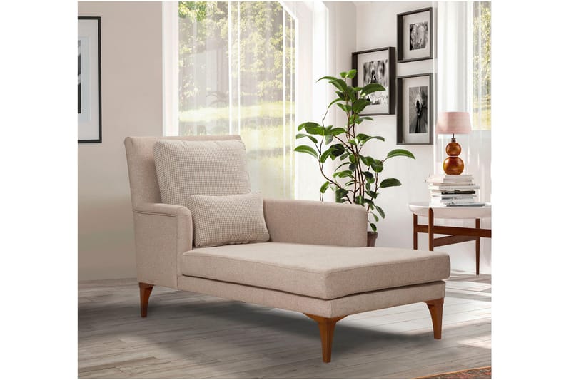 Biforco Dagbädd med Rygg - Krämvit/Natur - Möbler - Soffa - Dagbädd