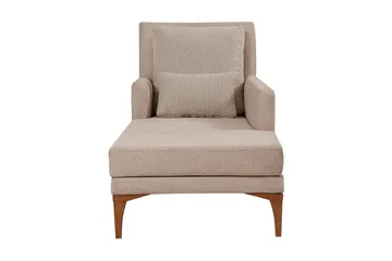 Biforco Dagbädd med Rygg - Krämvit/Natur - Möbler - Soffa - Dagbädd