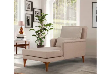 Biforco Dagbädd med Rygg - Krämvit/Natur - Möbler - Soffa - Dagbädd