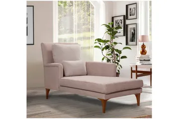 Biforco Dagbädd med Rygg - Rosa/Natur - Möbler - Soffa - Dagbädd