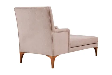 Biforco Dagbädd med Rygg - Rosa/Natur - Möbler - Soffa - Dagbädd