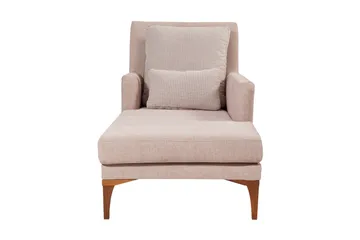 Biforco Dagbädd med Rygg - Rosa/Natur - Möbler - Soffa - Dagbädd