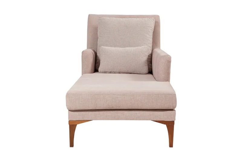 Biforco Dagbädd med Rygg - Rosa/Natur - Möbler - Soffa - Dagbädd