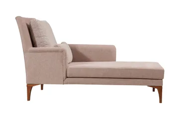 Biforco Dagbädd med Rygg - Rosa/Natur - Möbler - Soffa - Dagbädd