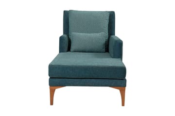 Biforco Dagbädd med Rygg - Turkos/Natur - Möbler - Soffa - Dagbädd