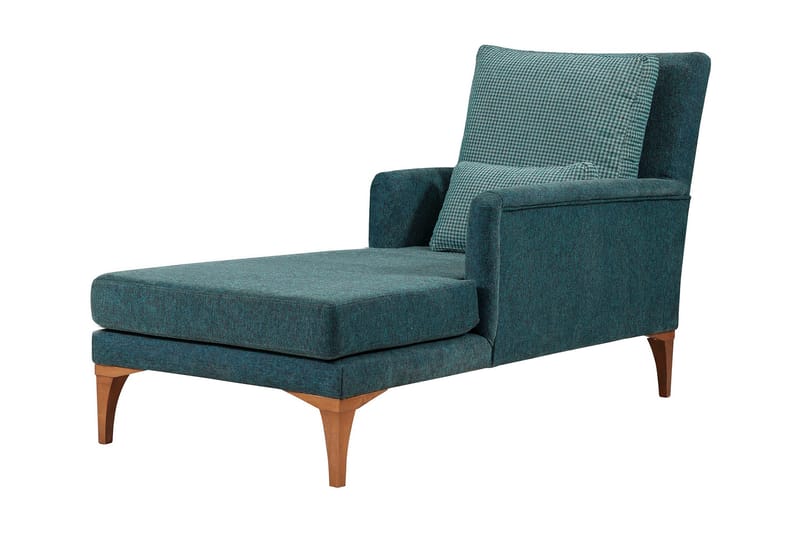 Biforco Dagbädd med Rygg - Turkos/Natur - Möbler - Soffa - Dagbädd