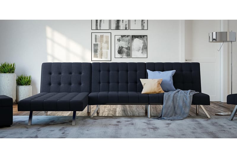 Dagbädd Emily Marinblå - Dorel Home - Möbler - Soffa - Dagbädd