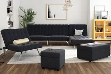 Dagbädd Emily Marinblå - Dorel Home - Möbler - Soffa - Dagbädd