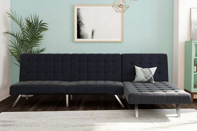 Dagbädd Emily Marinblå - Dorel Home - Möbler - Soffa - Dagbädd