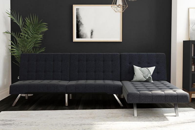 Dagbädd Emily Marinblå - Dorel Home - Möbler - Soffa - Dagbädd