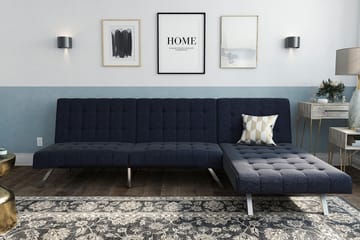 Dagbädd Emily Marinblå - Dorel Home - Möbler - Soffa - Dagbädd