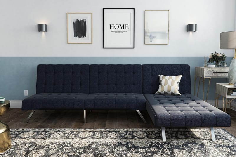 Dagbädd Emily Marinblå - Dorel Home - Möbler - Soffa - Dagbädd