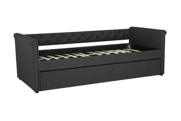 Dagb�ädd Libourne 90|200 cm - Svart - Möbler - Soffa - Dagbädd