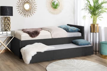 Dagbädd Marmande 90|200 cm - Svart - Möbler - Soffa - Dagbädd