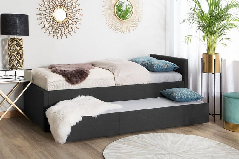 Dagbädd Marmande 90|200 cm - Svart - Möbler - Soffa - Dagbädd