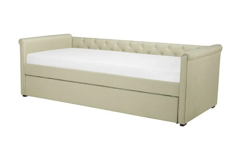 Libourne Dagbädd 90|200 cm - Beige - Möbler - Soffa - Dagbädd - Dagbädd dubbelsäng