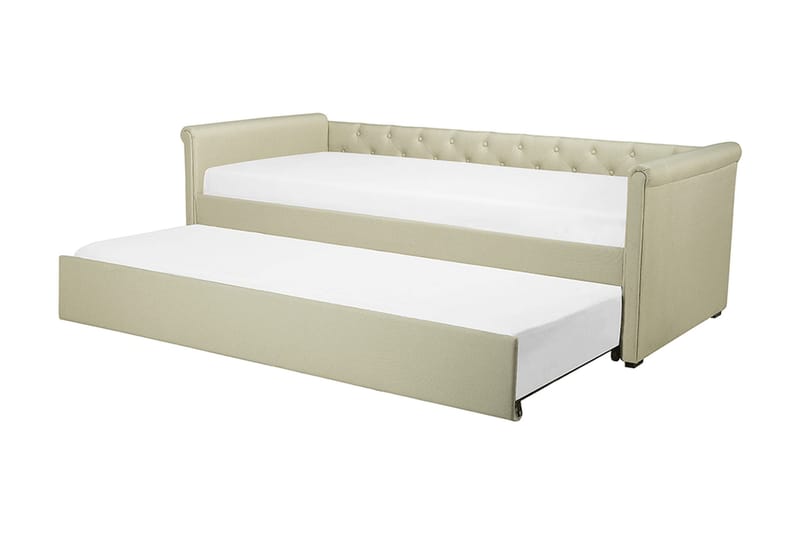 Libourne Dagbädd 90|200 cm - Beige - Möbler - Soffa - Dagbädd - Dagbädd dubbelsäng