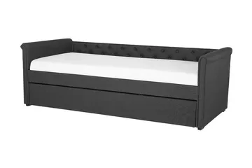 Libourne Dagbädd 90|200 cm - Grå - Möbler - Soffa - Dagbädd - Dagb ädd dubbelsäng