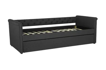 Libourne Dagbädd 90|200 cm - Grå - Möbler - Soffa - Dagbädd - Dagbädd dubbelsäng