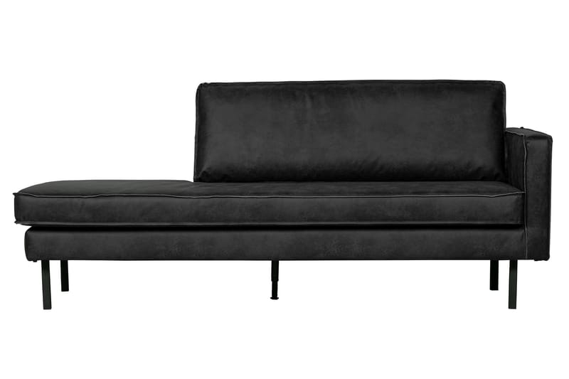 Lissbon 2-sits Dagbädd 203 cm i Konstläder - Svart - Möbler - Soffa - Dagbädd - Dagbädd dubbelsäng