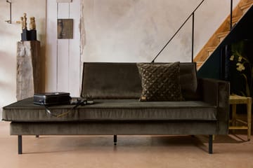 Lissbon Dagbädd Höger - Grön - Möbler - Soffa - Dagbädd - Dagbädd dubbelsäng