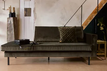 Lissbon Dagbädd Höger - Grön - Möbler - Soffa - Dagbädd - Dagbädd dubbelsäng