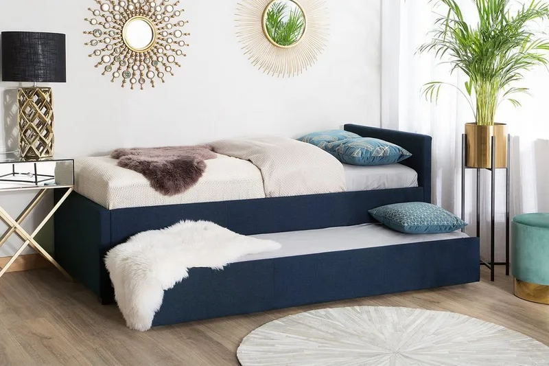 Marmande Dagbädd 90|200 cm - Blå - Möbler - Soffa - Dagbädd - Dagbädd dubbelsäng