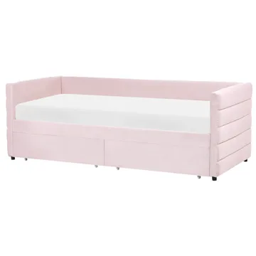 Dagbädd Marray - Pastellrosa - Möbler - Soffa - Sammetssoffa
