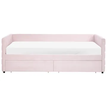 Dagbädd Marray - Pastellrosa - Möbler - Soffa - Sammetssoffa