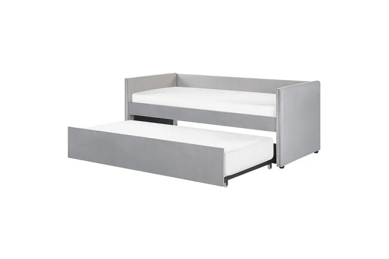 Dagbädd Troyes med lamellram Grå, Grå