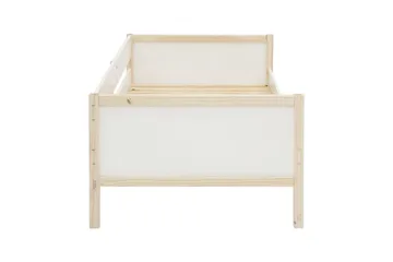 Dagbäddar utan rygg Loft24 Sängsoffa Square Line Vit,Natur - Möbler - Soffa - Dagbädd