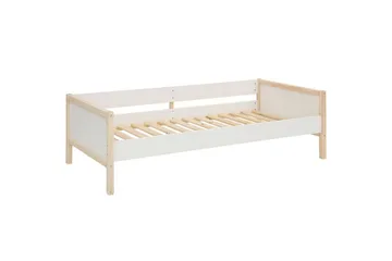 Dagbäddar utan rygg Loft24 Sängsoffa Square Line Vit,Natur - Möbler - Soffa - Dagbädd