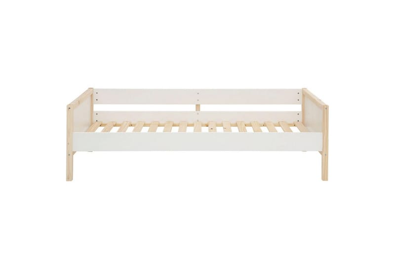 Dagbäddar utan rygg Loft24 Sängsoffa Square Line Vit,Natur - Möbler - Soffa - Dagbädd