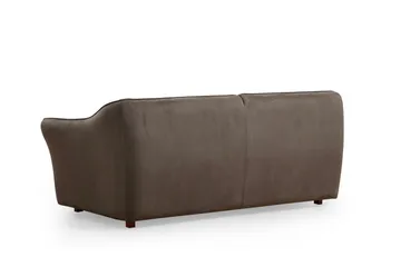 Damor Svängd Soffa 5-sits - Brun - Möbler - Soffa - Sammetssoffa