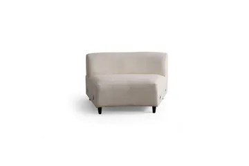 Dariya Svängd Soffa 3-sits - Cream - Möbler - Soffa - 3 sits soffa
