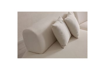 Dariya Svängd Soffa 4-sits - Cream - Möbler - Soffa - 4 sits soffa