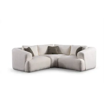 Dashwood 3-sits Hörnsoffa - Krämvit - Möbler - Soffa - Hörnsoffa