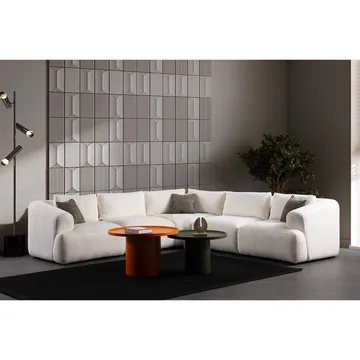 Dashwood 5-sits Hörnsoffa - Krämvit - Möbler - Soffa - Hörnsoffa