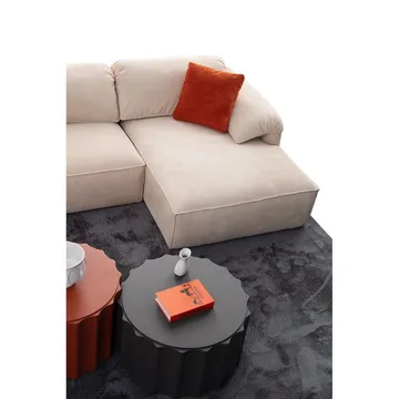 Derebasi 6-sits Hörnsoffa Två Hörn - Krämvit - Möbler - Soffa - Hörnsoffa