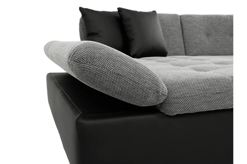 Dewitt Bäddsoffa Dubbelschäslong 4-sits i Sammet - Gul - Möbler - Soffa - Sammetssoffa