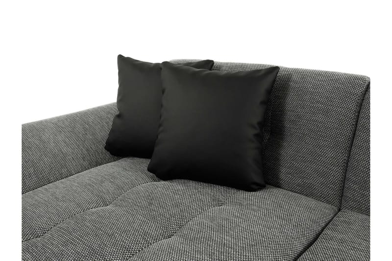 Dewitt Bäddsoffa Dubbelschäslong 4-sits i Sammet - Gul - Möbler - Soffa - Sammetssoffa
