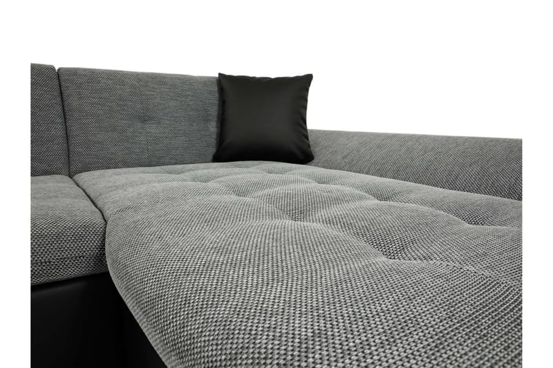 Dewitt Bäddsoffa Dubbelschäslong 4-sits i Sammet - Gul - Möbler - Soffa - Sammetssoffa