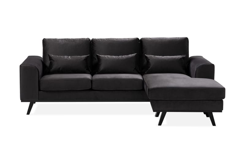 Divansoffa Haga Compact Vändbar Sammet - Sammetssoffa - Divansoffa & schäslongsoffa