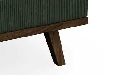 Copenhagen 4-sits Högervänd L-formad Schäslongsoffa i Manchester - Mörkgrön - Möbler - Soffa - Divansoffa & schäslongsoffa - 4 sits soffa med divan