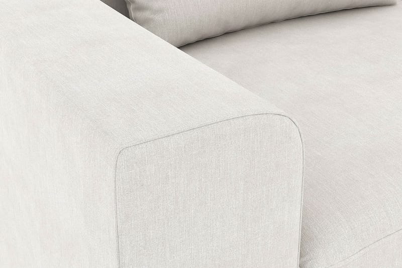 Copenhagen 4-sits Högervänd L-formad Schäslongsoffa i Tyg - Ljusgrå - Möbler - Soffa - Divansoffa & schäslongsoffa - 4 sits soffa med divan