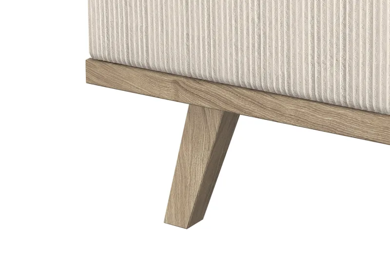 Copenhagen 4-sits Vänstervänd L-formad Schäslongsoffa i Manchester - Beige - Möbler - Soffa - Divansoffa & schäslongsoffa - 4 sits soffa med divan