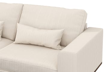 Copenhagen 4-sits Vänstervänd L-formad Schäslongsoffa i Manchester - Beige - Möbler - Soffa - Divansoffa & schäslongsoffa - 4 sits soffa med divan