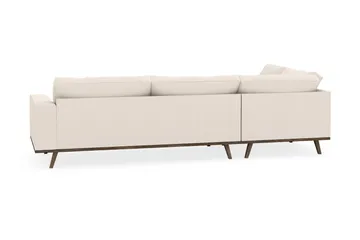 Copenhagen 4-sits Vänstervänd L-formad Schäslongsoffa i Manchester - Beige - Möbler - Soffa - Divansoffa & schäslongsoffa - 4 sits soffa med divan